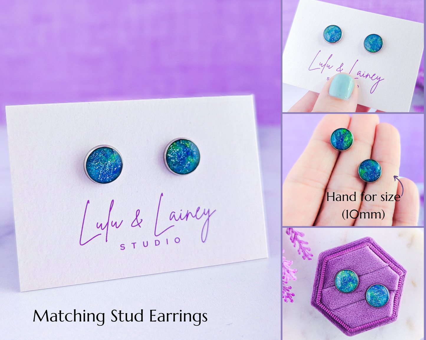 Moons in Deep End Swirl - Limited Edition Summer Collection