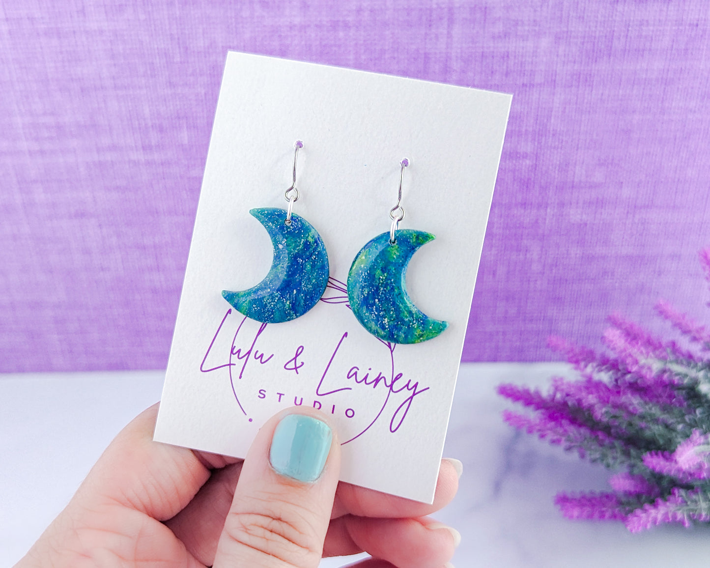 Moons in Deep End Swirl - Limited Edition Summer Collection