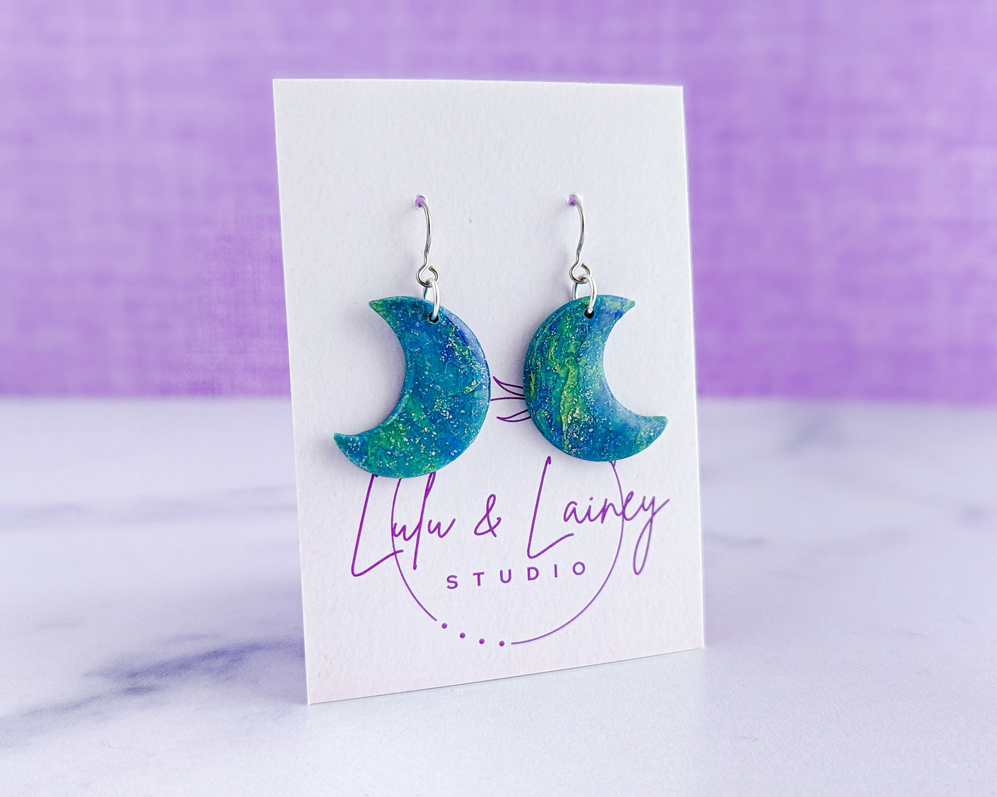 Moons in Deep End Swirl - Limited Edition Summer Collection