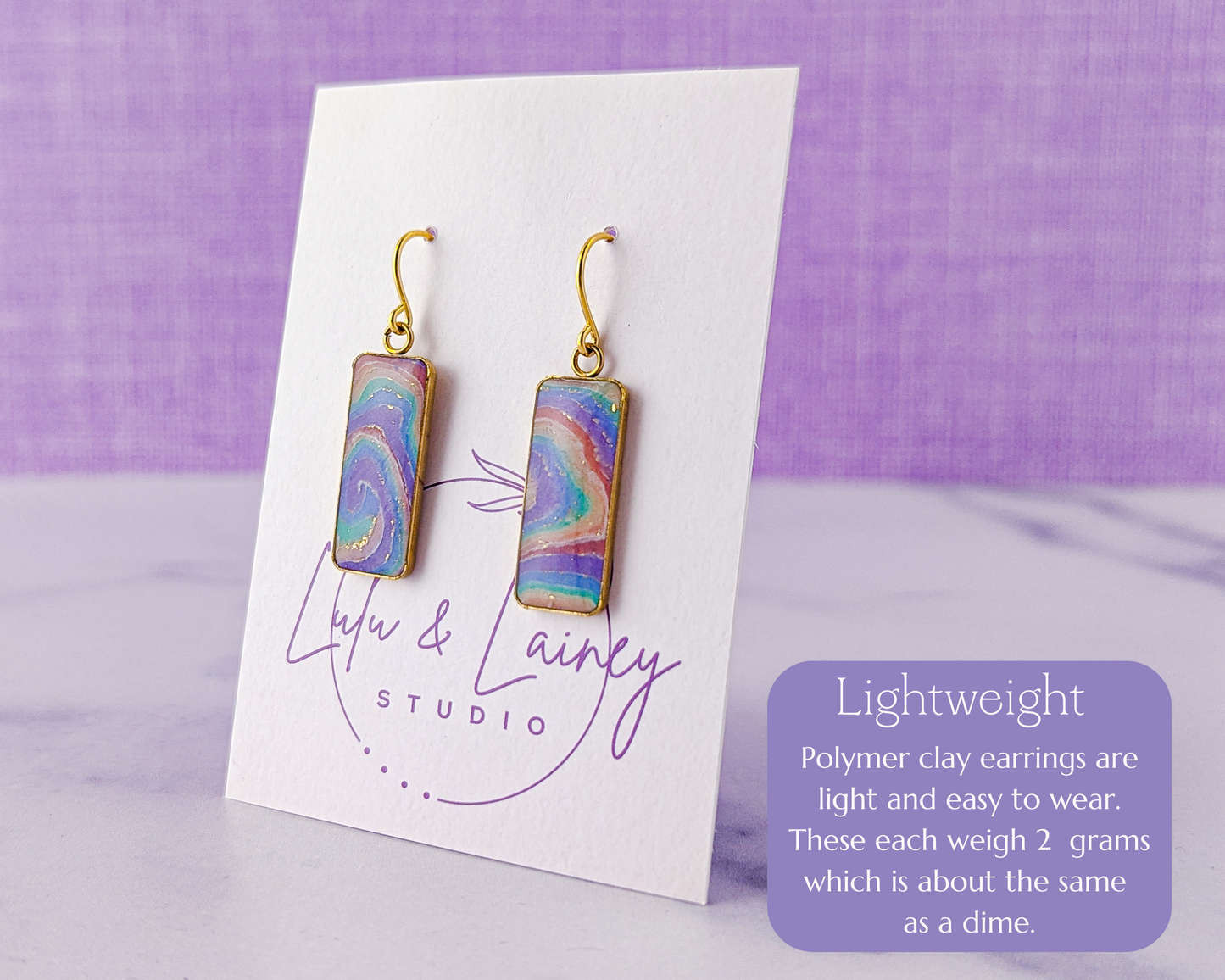 Agate Rainbow Earrings & Pendant